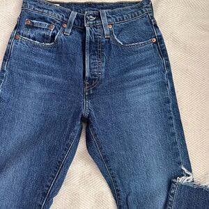 Levi's 511s Like NEW Vintage Look Navy Blue Denim Jeans